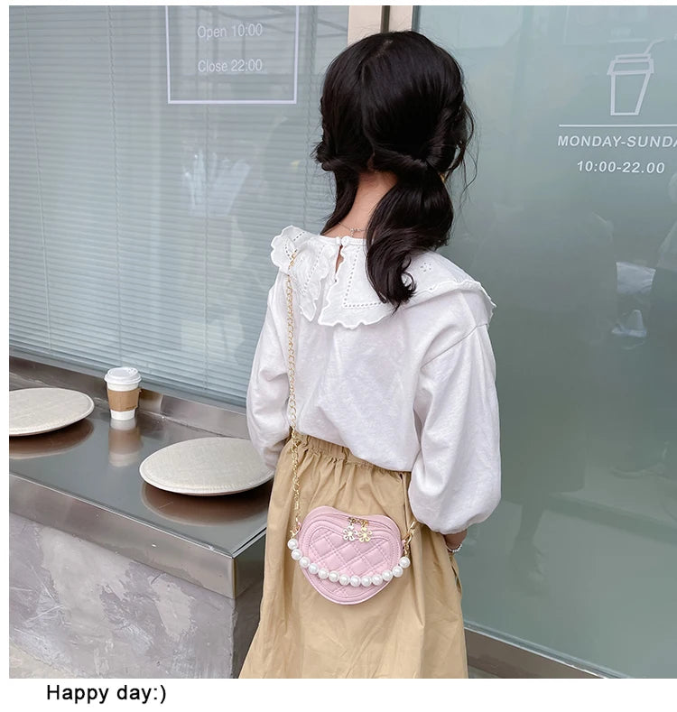 Pearl Handle Mini Shoulder Bag