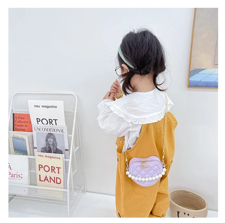 Pearl Handle Mini Shoulder Bag