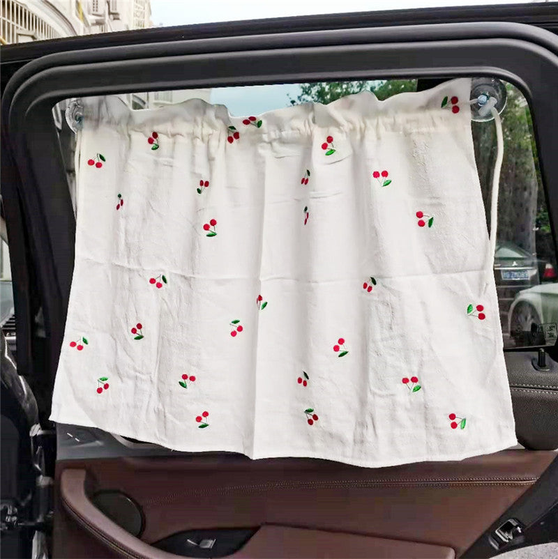 Cute Baby Car Curtain