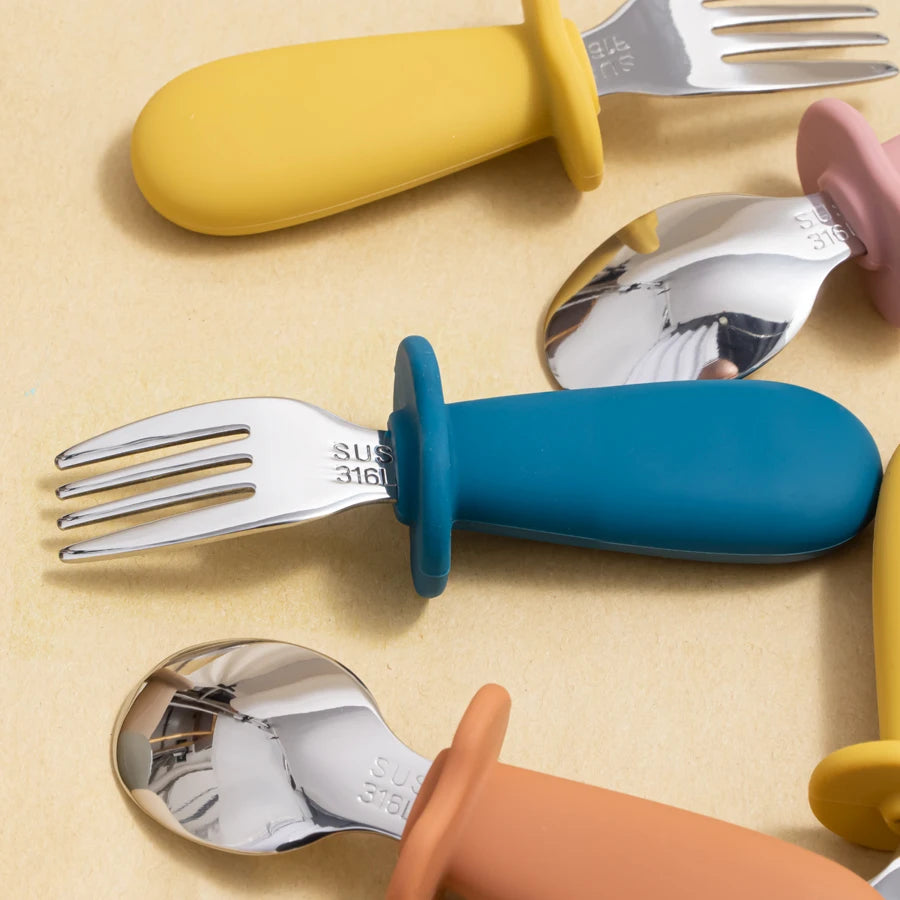 Baby Feeding Stainless Utensil Children's Tableware - PAMU8