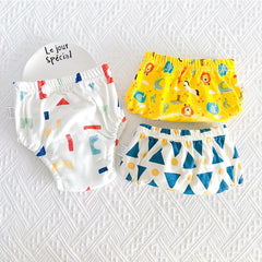 Reusable Cloth Diapers, 3-Pack Washable Training Pants