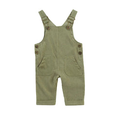Baby Suspender Pants, Adjustable Loose-Fit Overalls