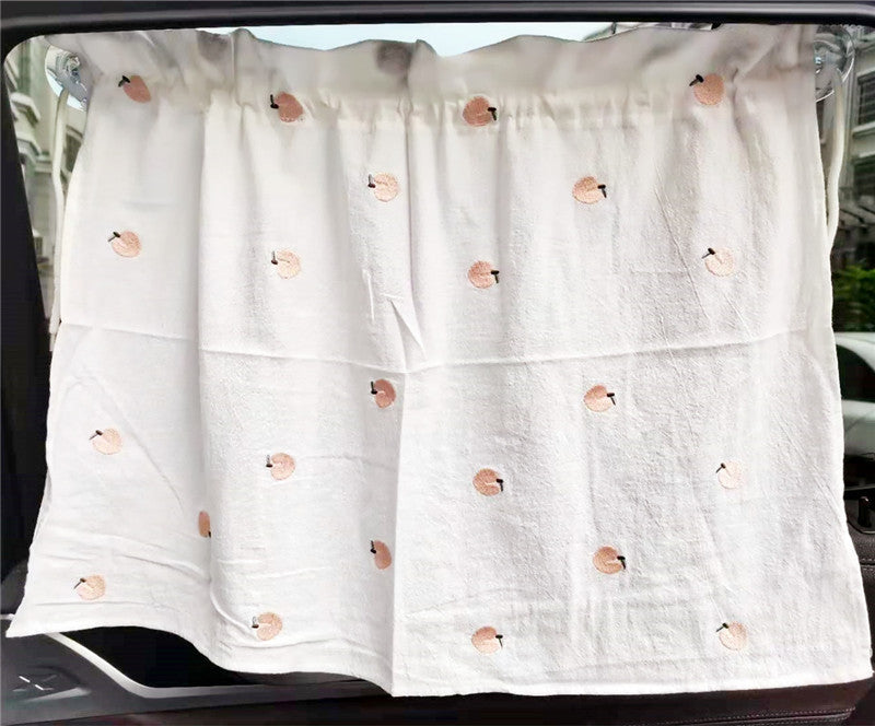 Cute Baby Car Curtain