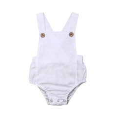 Casual Baby Sleeveless Jumpsuits