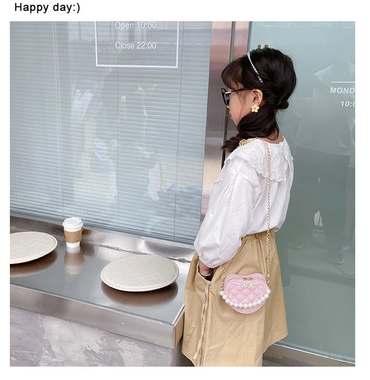 Pearl Handle Mini Shoulder Bag