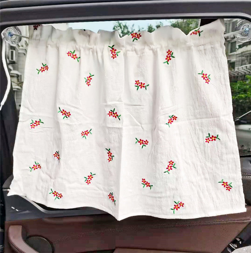 Cute Baby Car Curtain