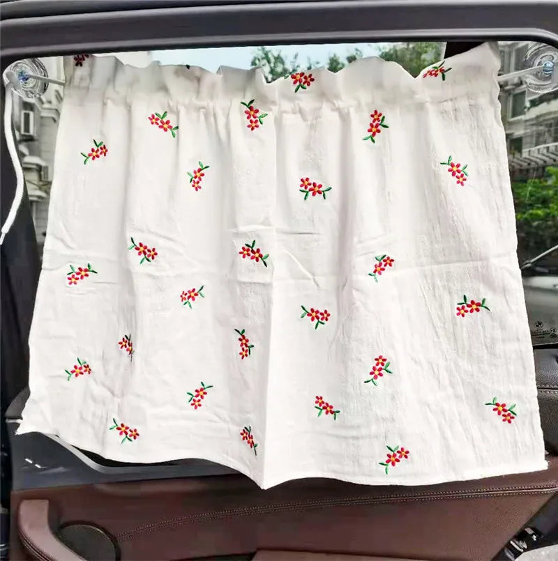 Cute Baby Car Curtain