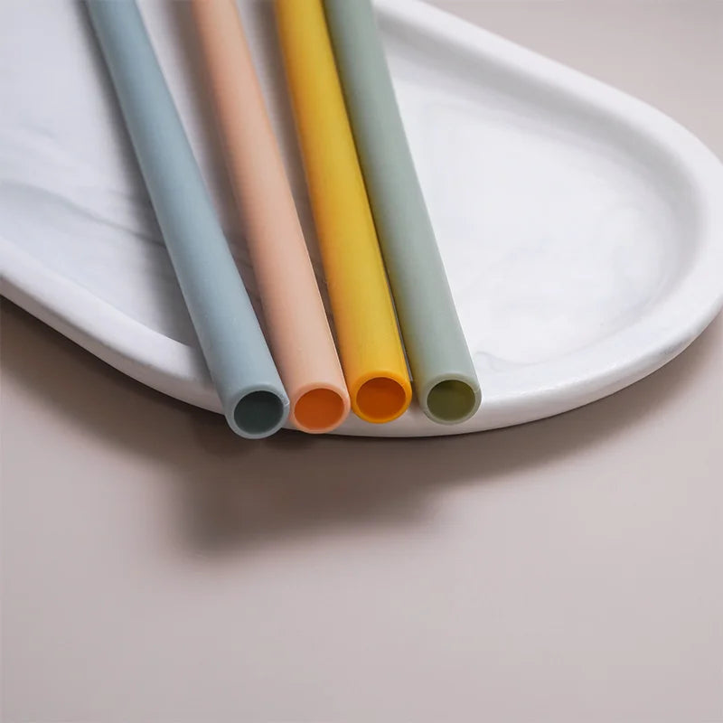 Foldable Silicone Straws For Cup
