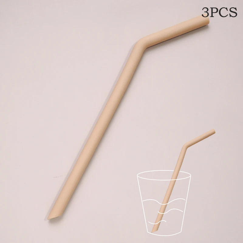 Foldable Silicone Straws For Cup