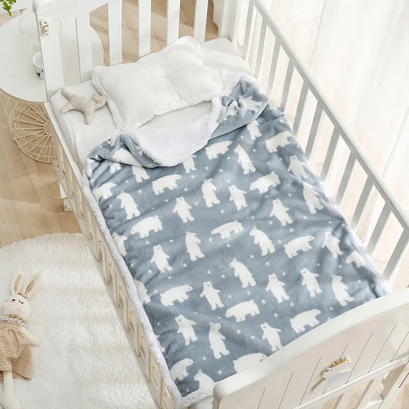 Double Layer Blanket for Baby