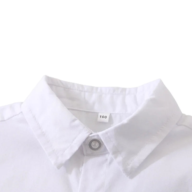 2Pcs Short Sleeve Shirt Shorts Set