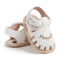 Newborn Floral Soft Sandals