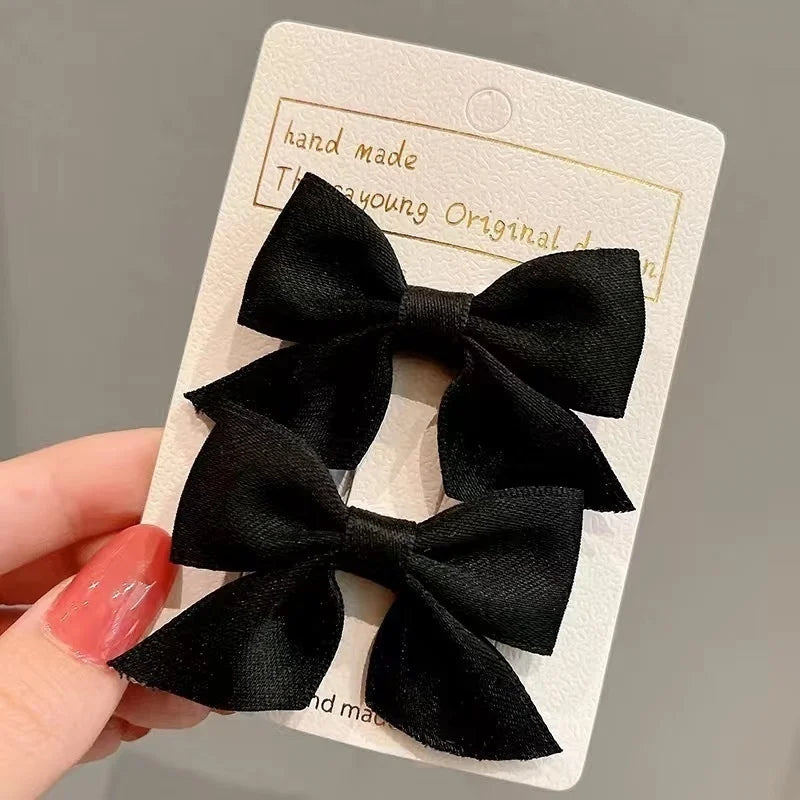 Cute Bow Red Clips Baby Hairpins - PAMU8