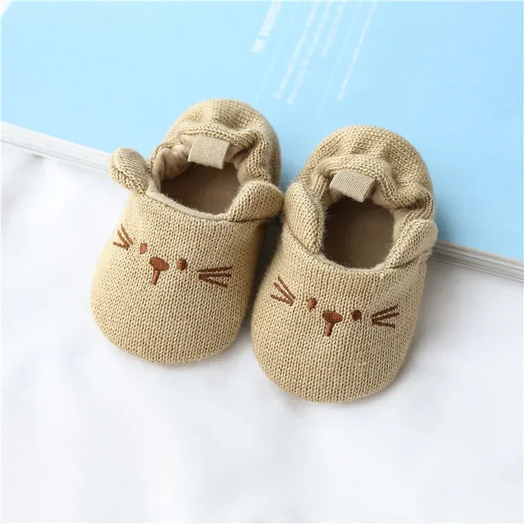 Baby Crib Anti-Slip Flat Shoes