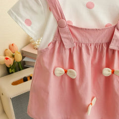 Polka Dot Bow Baby Dress