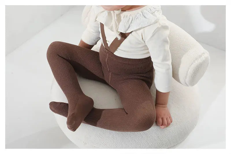 Elastic Tights for Girls Cotton Leggings - PAMU8