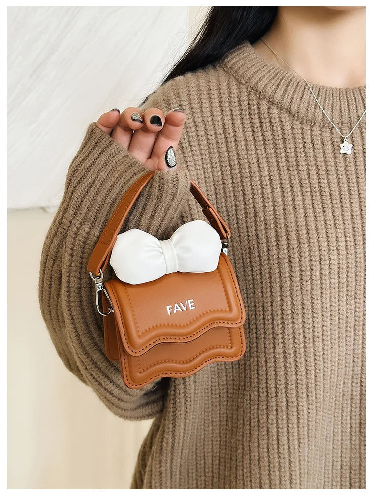 Sweet Bow Shoulder Bags