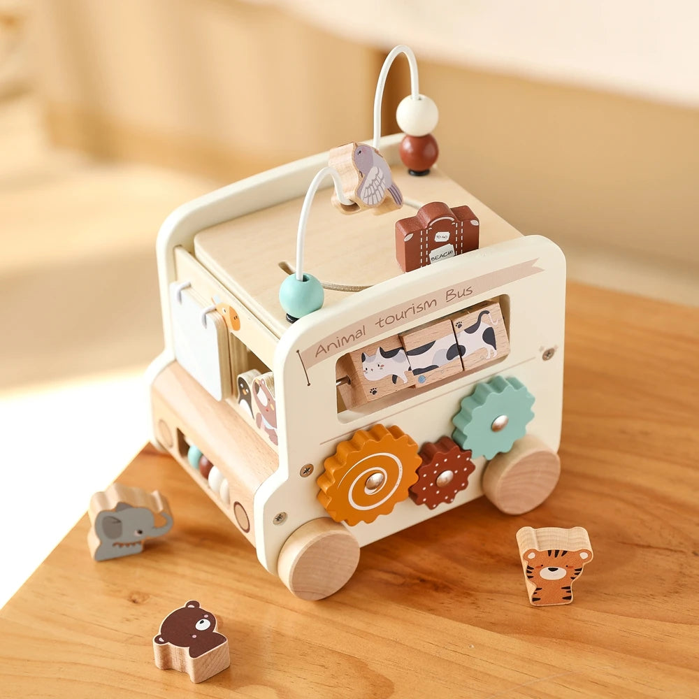 Baby Wooden Block Mix Toys