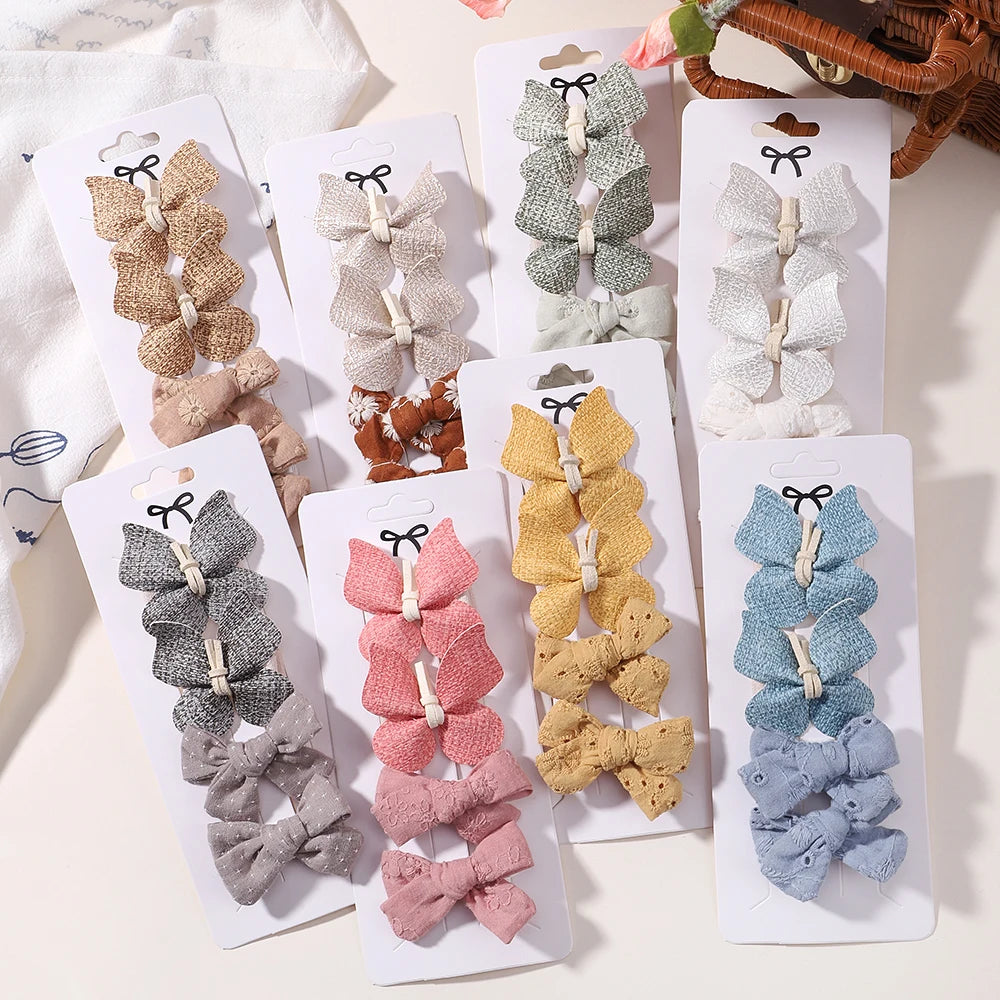 4pcs Wool Knitting Headwear