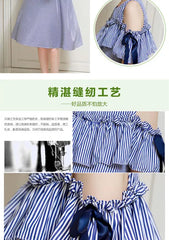 Patchwork Maternity Dress