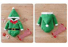 Christmas Soft Triangle Romper