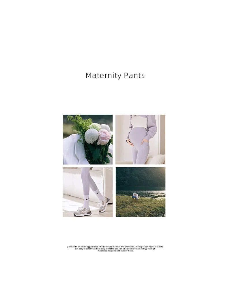 Pregnant Woman Adjustable Leggings