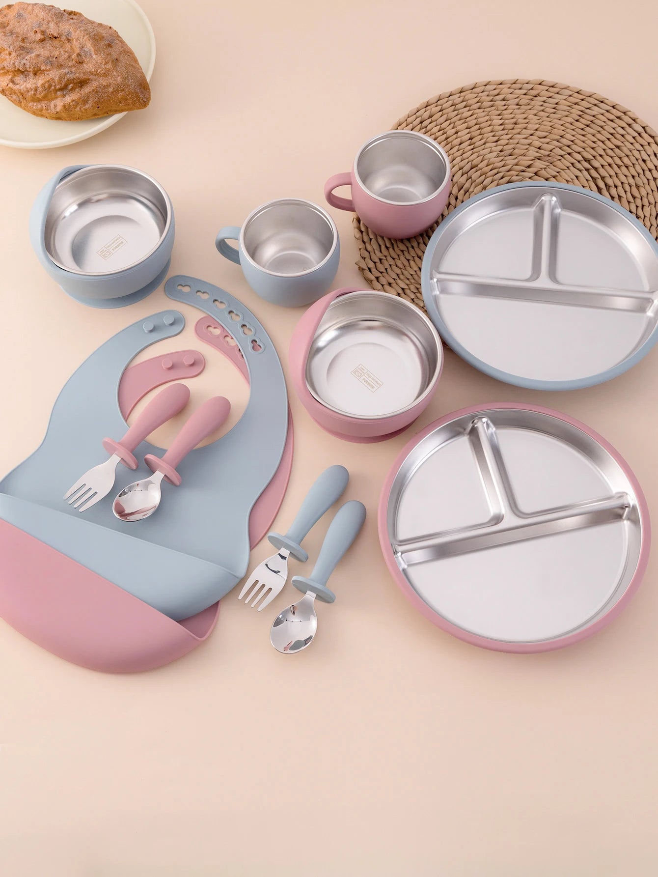 6PCS Detachable Dishes Set