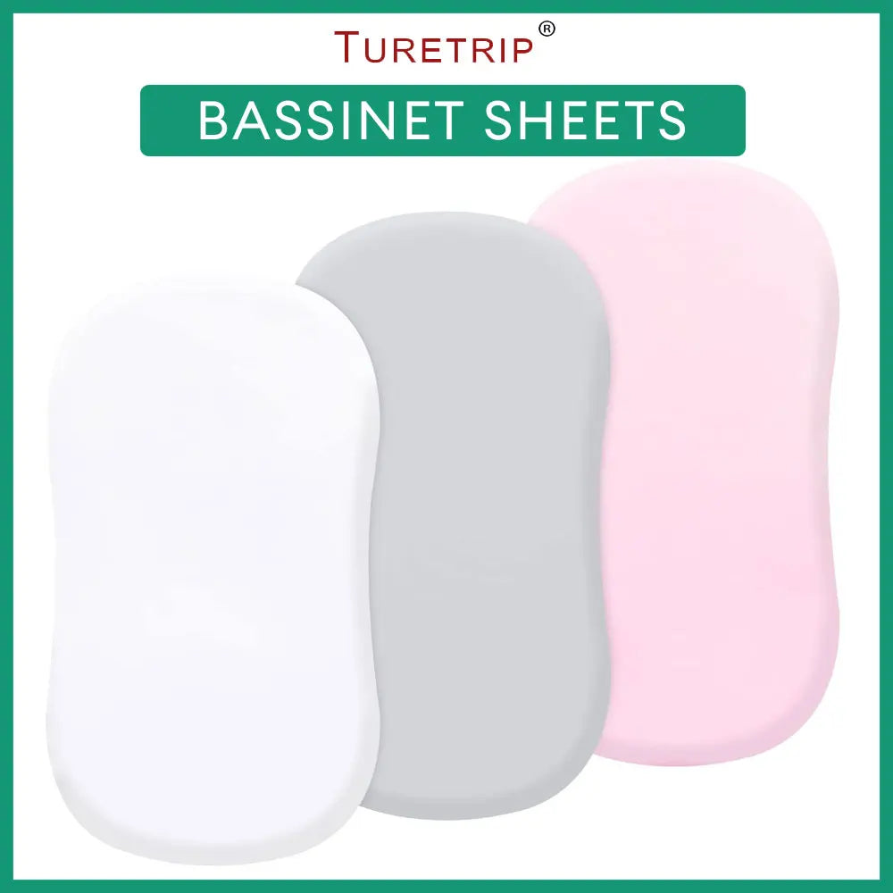 3 Pack Bassinet Sheets