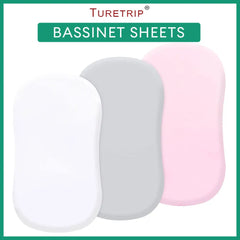 Baby Bassinet Sheets 3-Pack | Soft Universal Fit