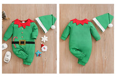 Long Sleeve Christmas Jumpsuit
