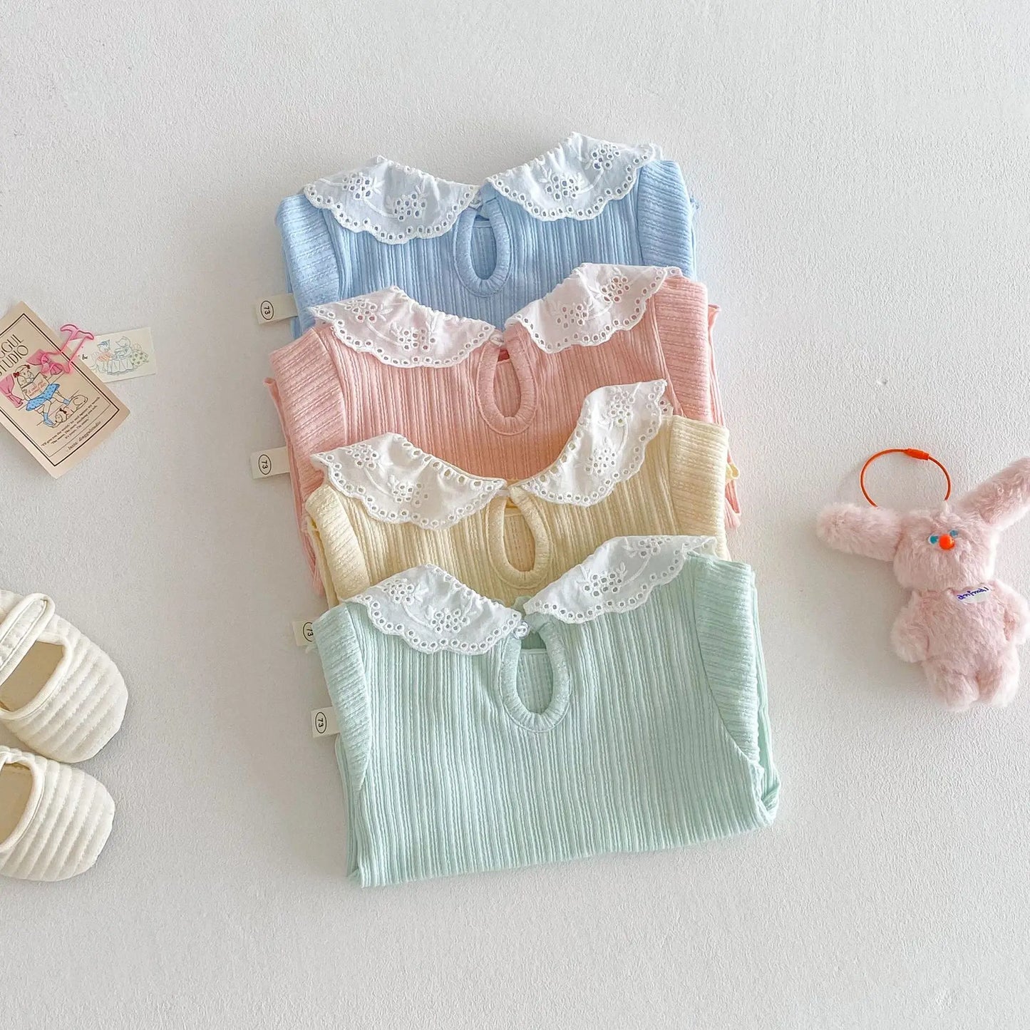 Baby Short Sleeve Tops Charming Kid's Clothing - PAMU8