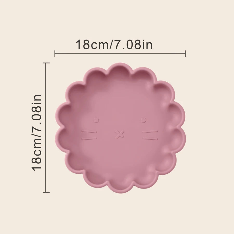Waterproof Washable Kids Dining Plate - PAMU8