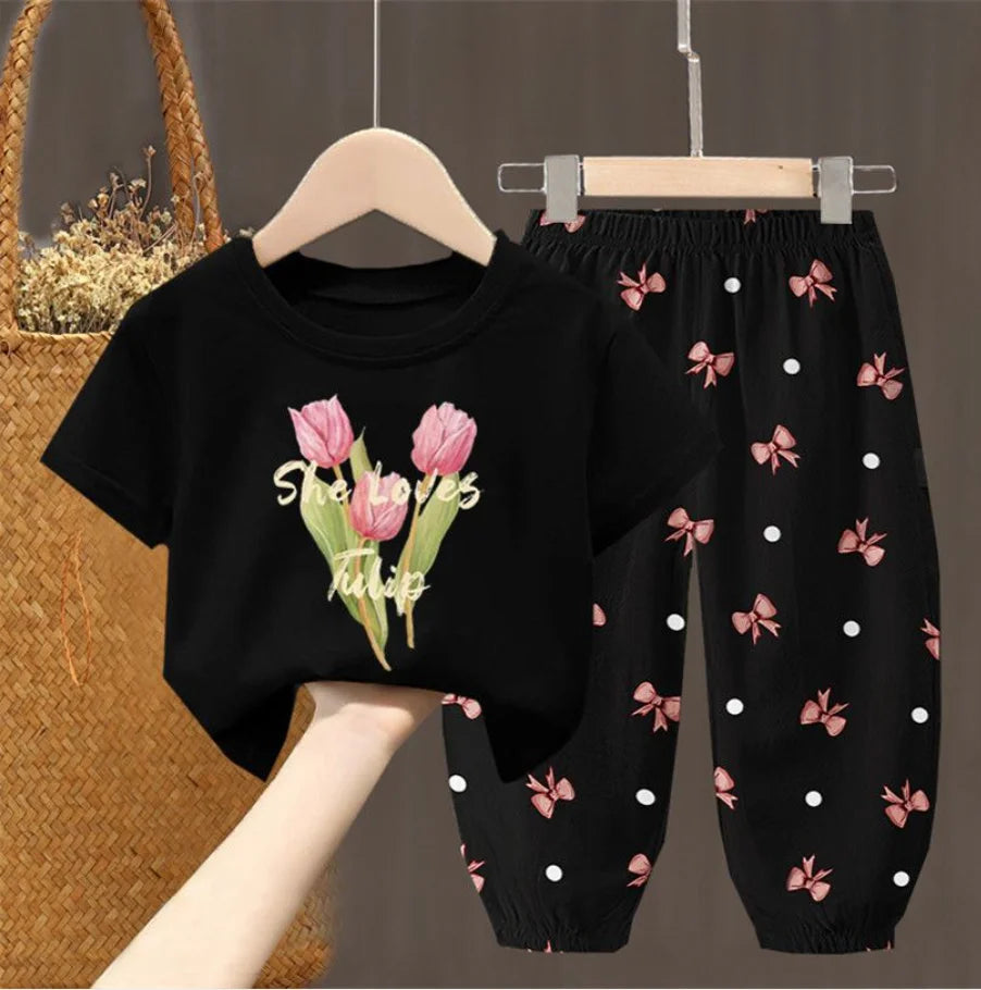 Girls Kids Toddler Clothes Cute Fashion - PAMU8