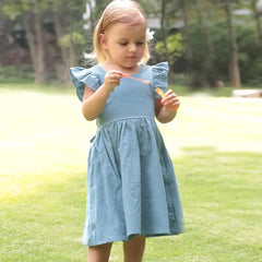 Girls Summer Ruffle Dress