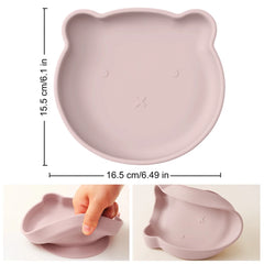 Baby Suction Bowl, Cartoon Training Tableware
