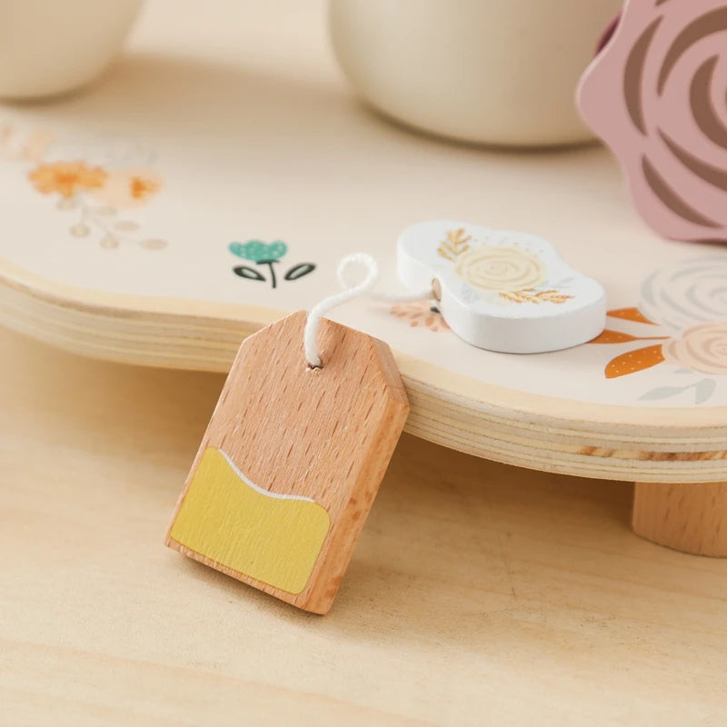 Tea Set Wooden Pretend Play Toys