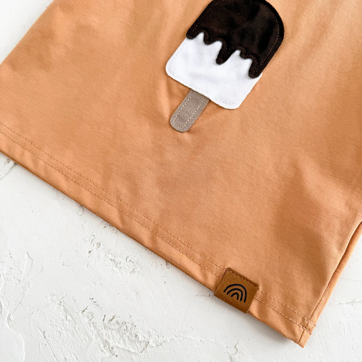 Ice cream Patchwork T-Shirts+Shorts