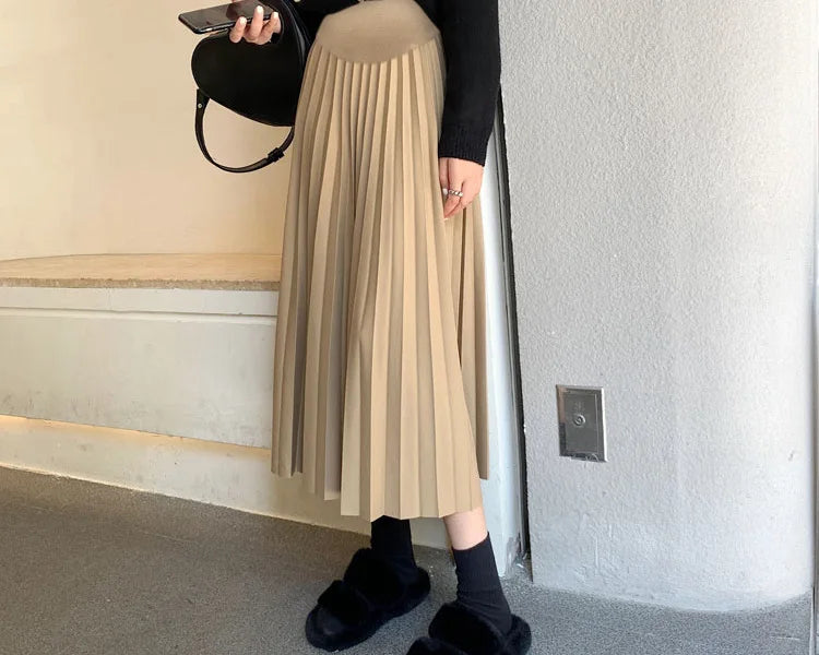 A Line Casual Pregnancy skirt