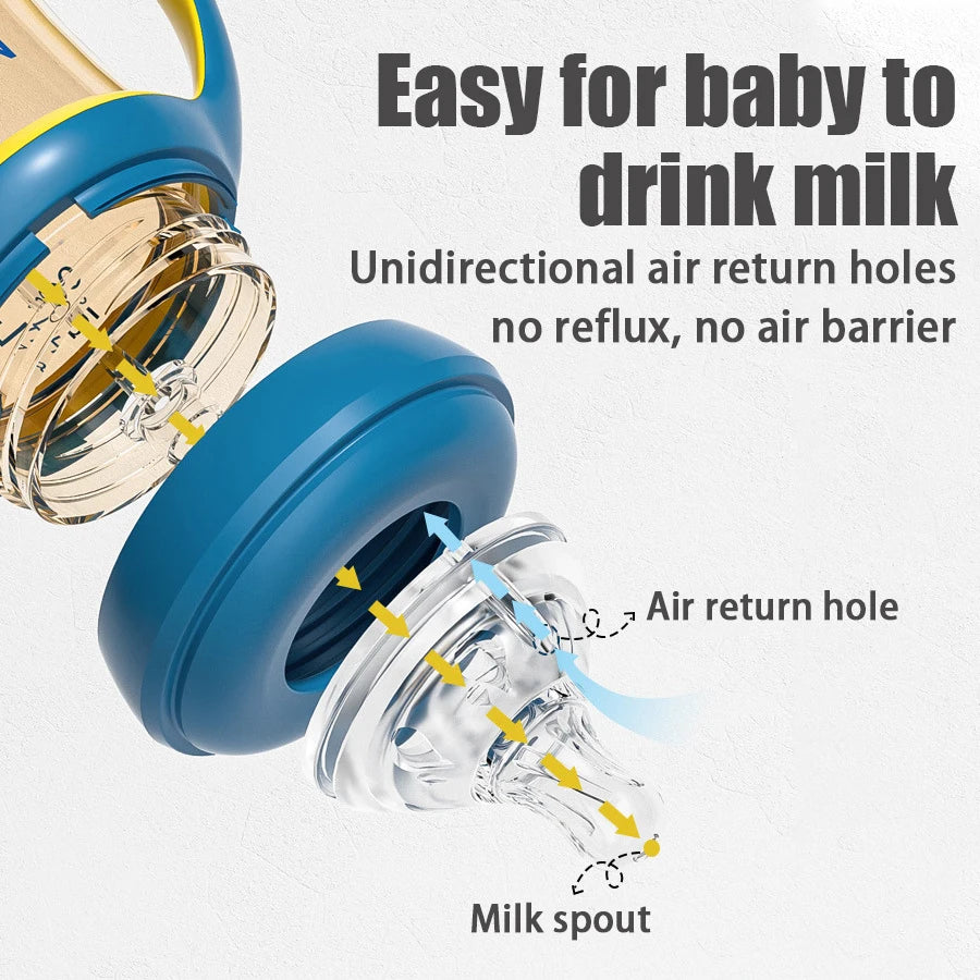 Silicone nipple bottle