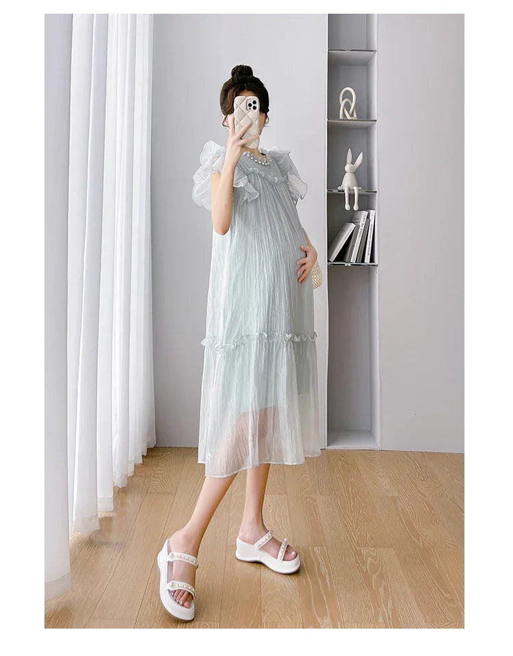 Pregnant Women's A-line Dress