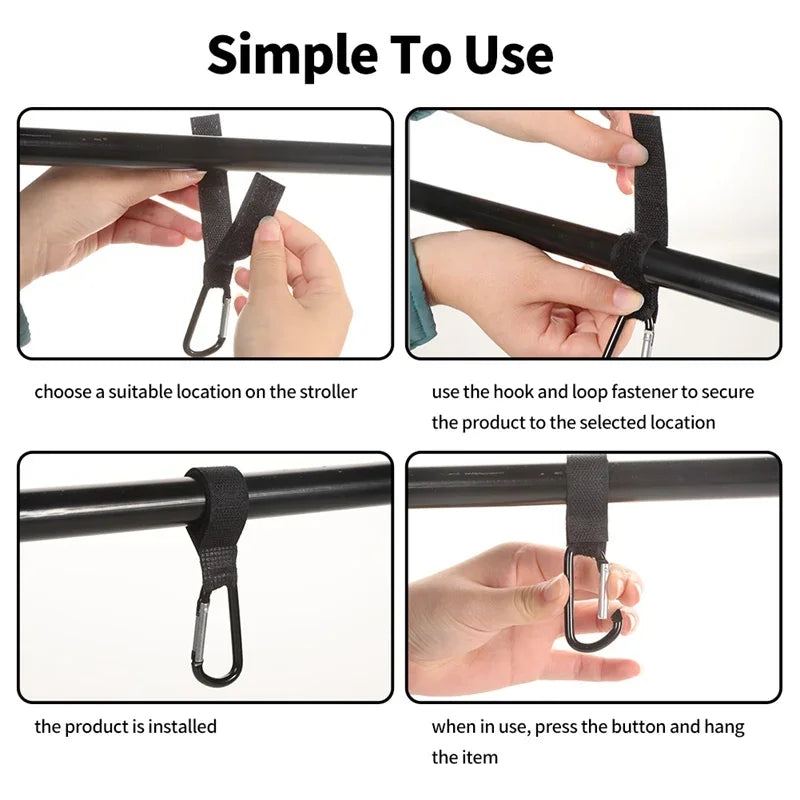 Stroller Hooks Buckles Hanger - PAMU8