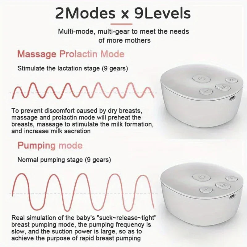 Wearable Small Baby Bottle Breast Pump