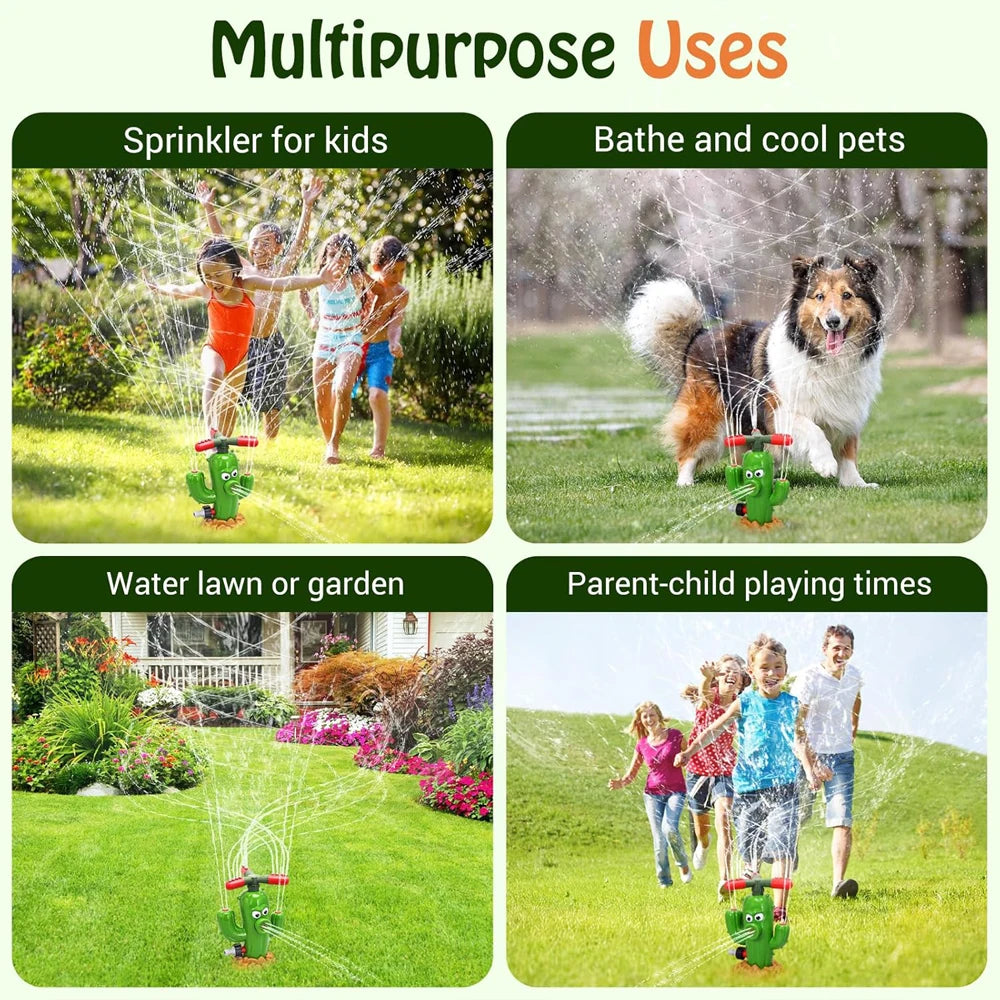 Cactus Sprinkler kids Water Spray