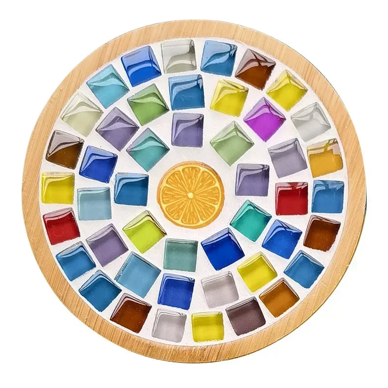 Handmade DIY Mosaic Cup Mat Toys