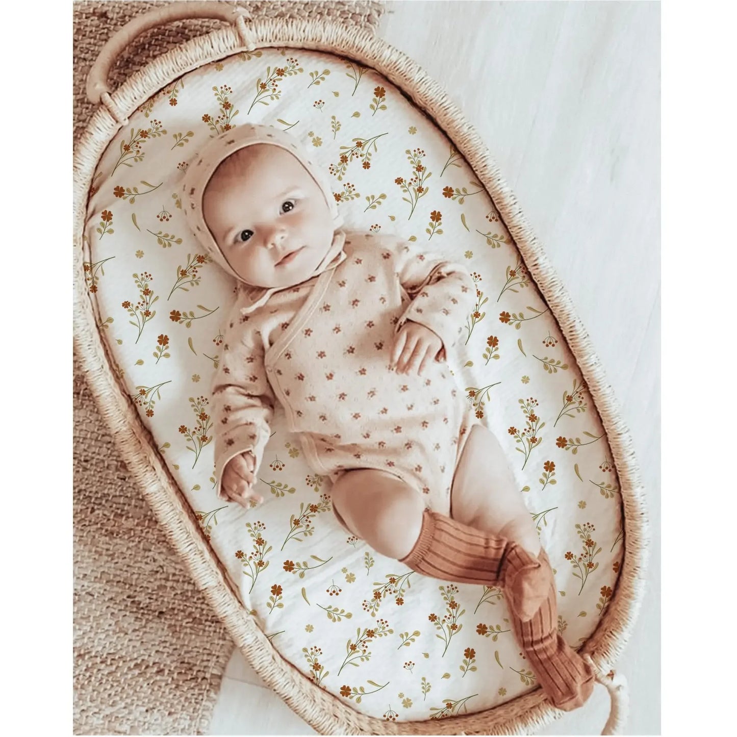 Breathable Crib Fitted Sheets Cradles Mattress Cover - PAMU8