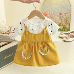 Heart Print Summer Girl Dress
