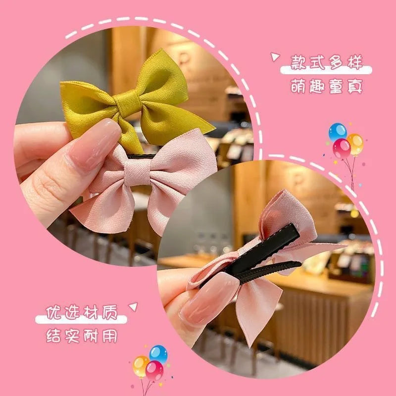 Cute Bow Red Clips Baby Hairpins - PAMU8