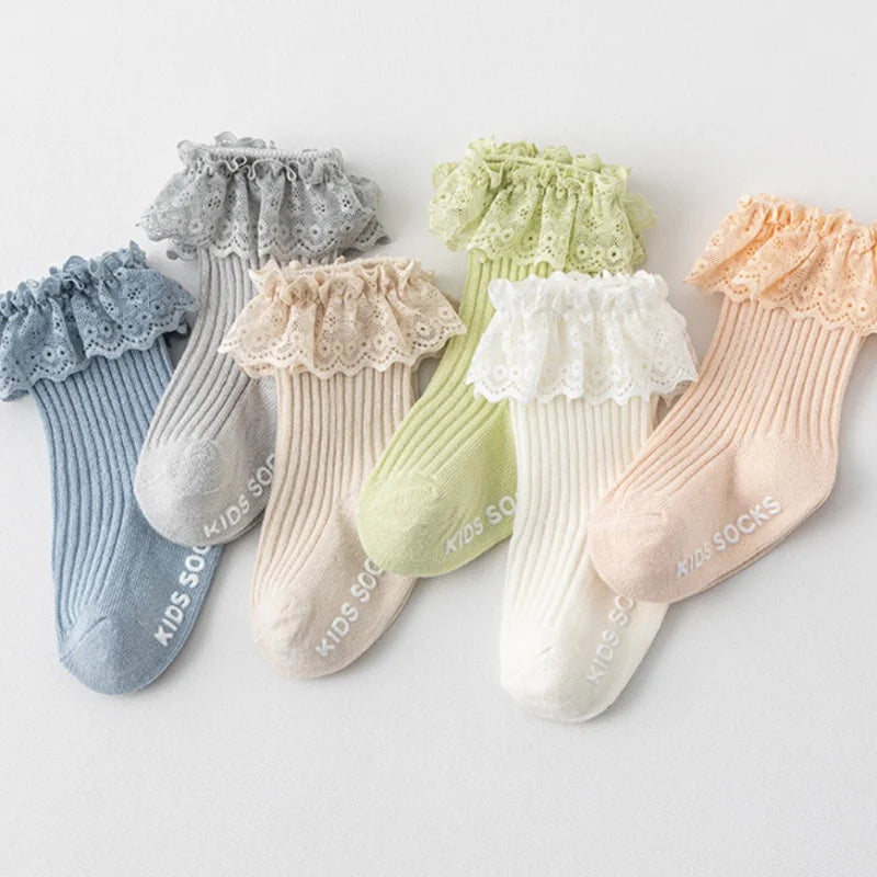 Kids Non-Slip Knee High Sock