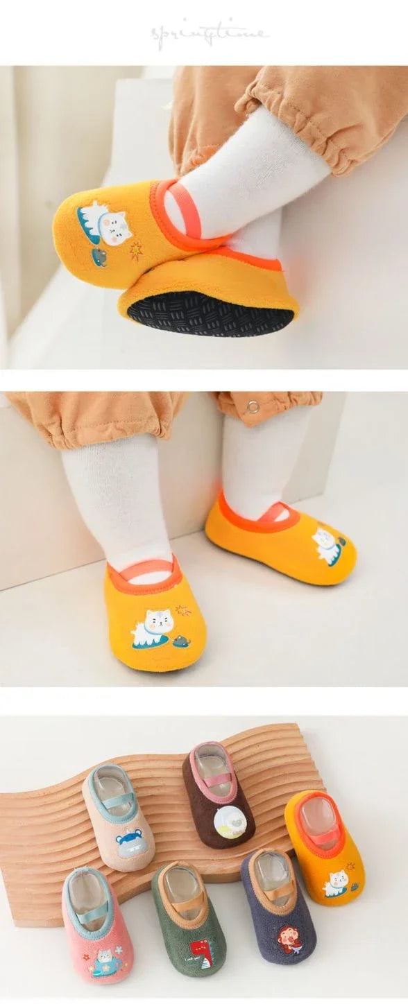 2025 Kids Socks Anti-Slip Booties