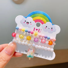 Colorful Resin Charm Bracelets for Girls | PAMU8